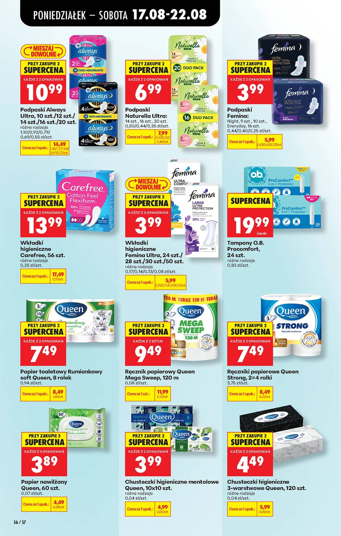 Biedronka - Codziennie niskie ceny P - oferta od 17.08 80 puslapis