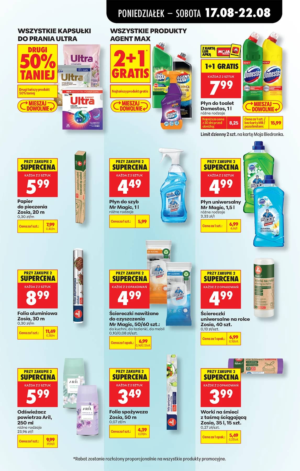 Biedronka - Codziennie niskie ceny P - oferta od 17.08 83 puslapis