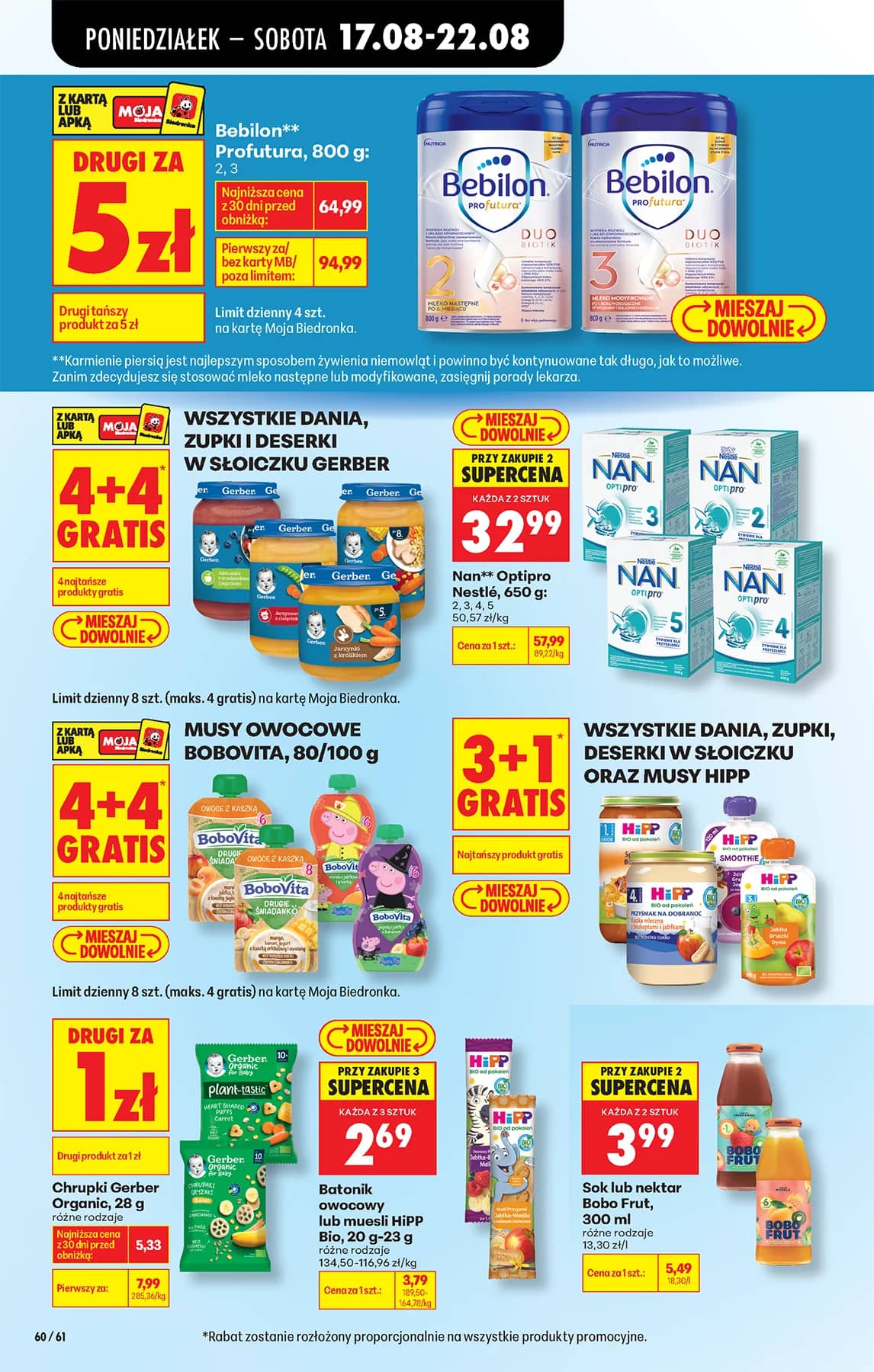 Biedronka - Codziennie niskie ceny P - oferta od 17.08 84 puslapis