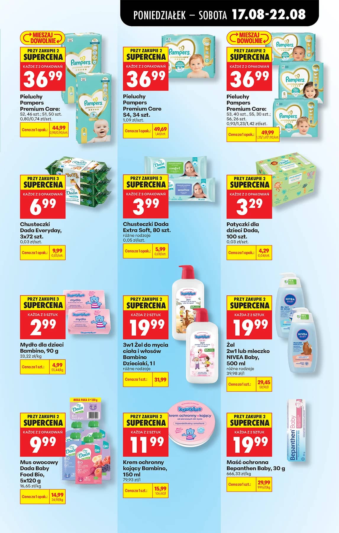 Biedronka - Codziennie niskie ceny P - oferta od 17.08 85 puslapis