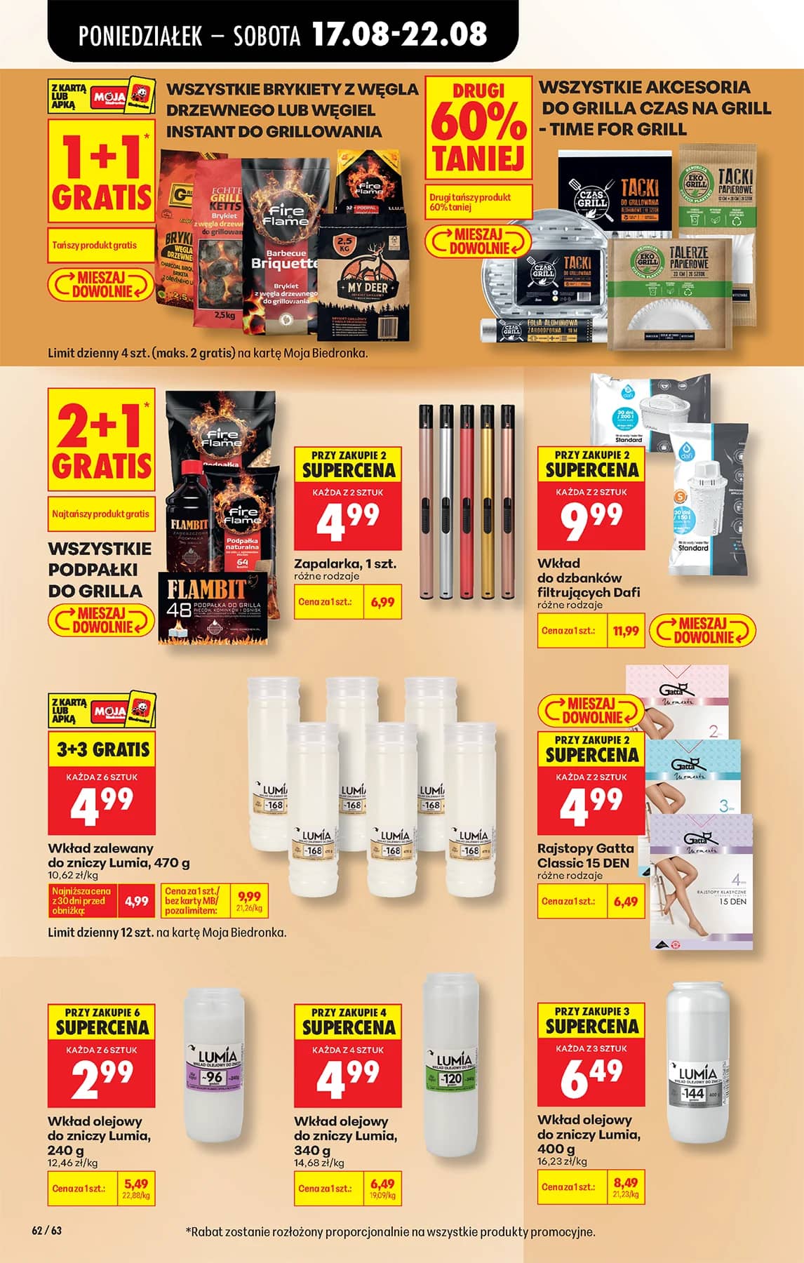 Biedronka - Codziennie niskie ceny P - oferta od 17.08 86 puslapis