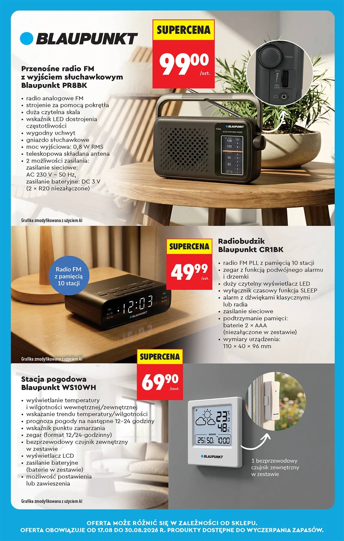 Biedronka - Codziennie niskie ceny P - oferta od 17.08 89 puslapis