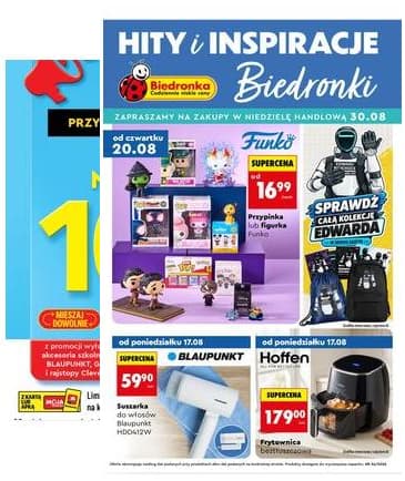 Biedronka - Hity i inspiracje - 20.08 2026-08-20 – 2026-08-30