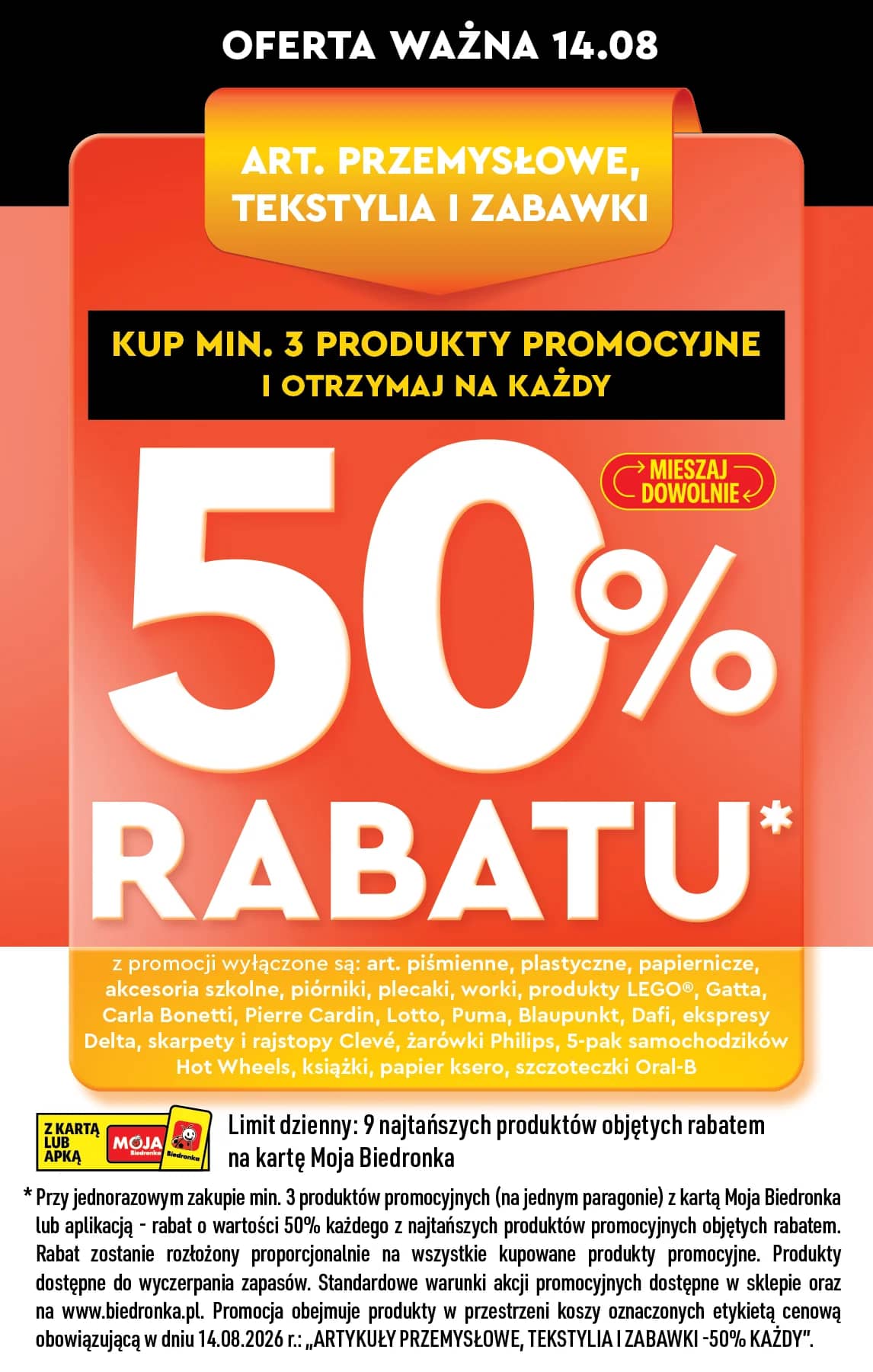 Biedronka - Codziennie niskie ceny P - oferta od 12.08 26 puslapis