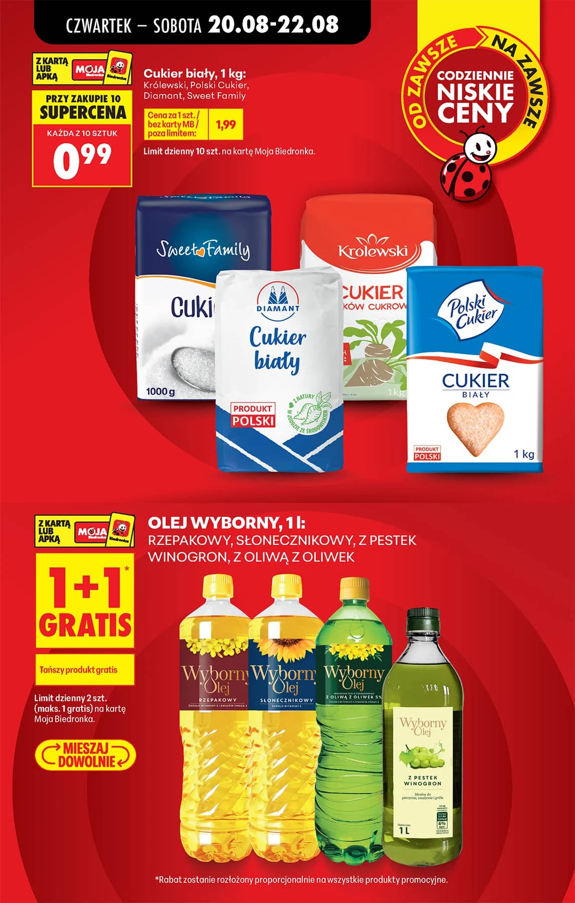 Biedronka - Codziennie niskie ceny P - oferta od 20.08 13 puslapis