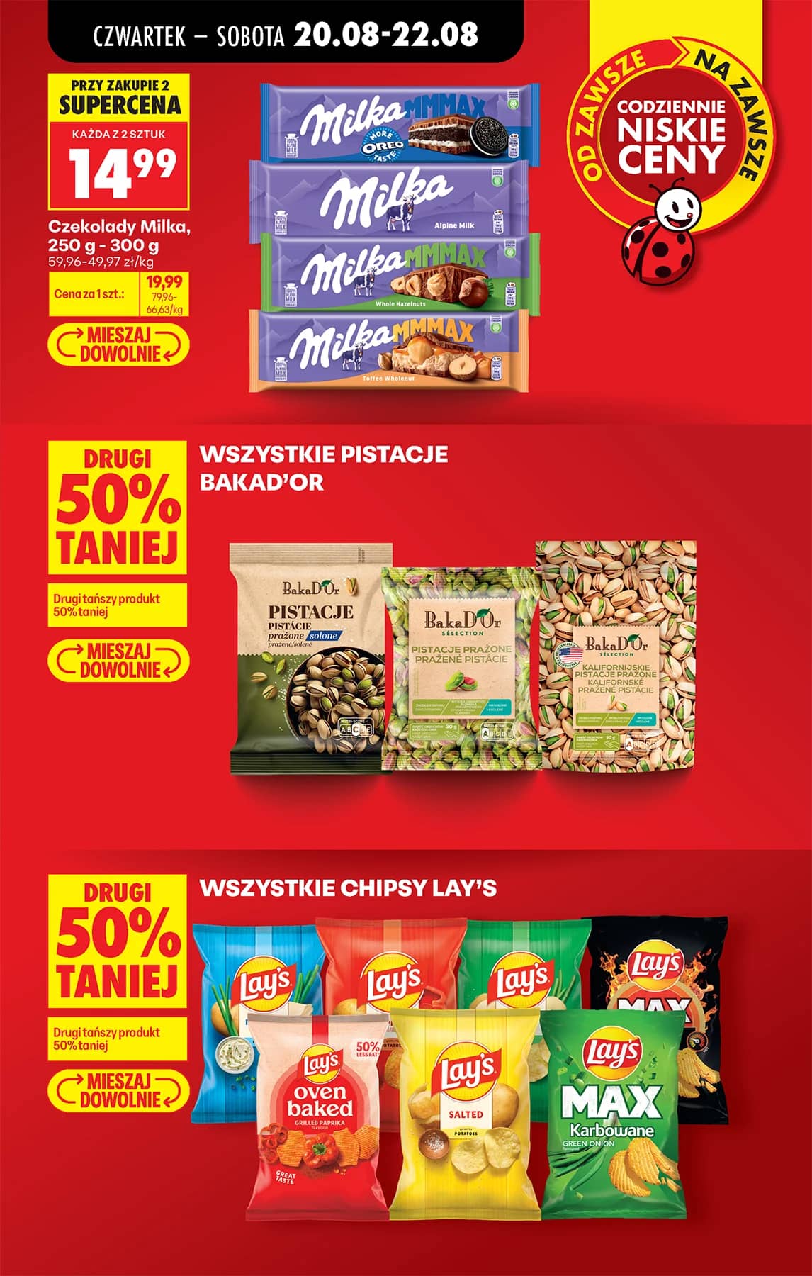 Biedronka - Codziennie niskie ceny P - oferta od 20.08 15 puslapis