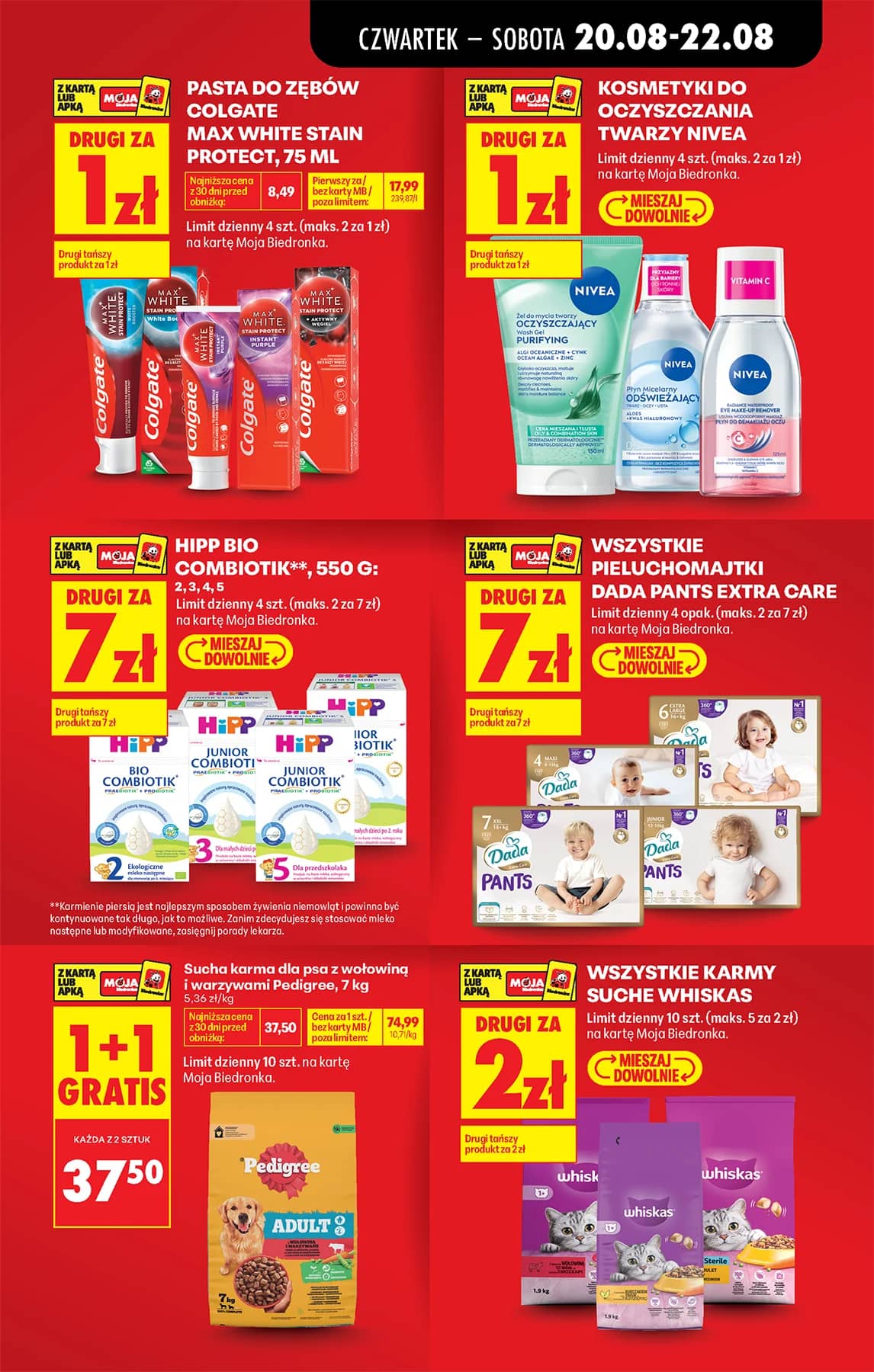 Biedronka - Codziennie niskie ceny P - oferta od 20.08 17 puslapis