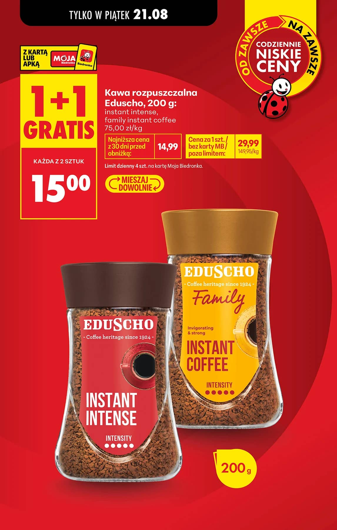 Biedronka - Codziennie niskie ceny P - oferta od 20.08 20 puslapis