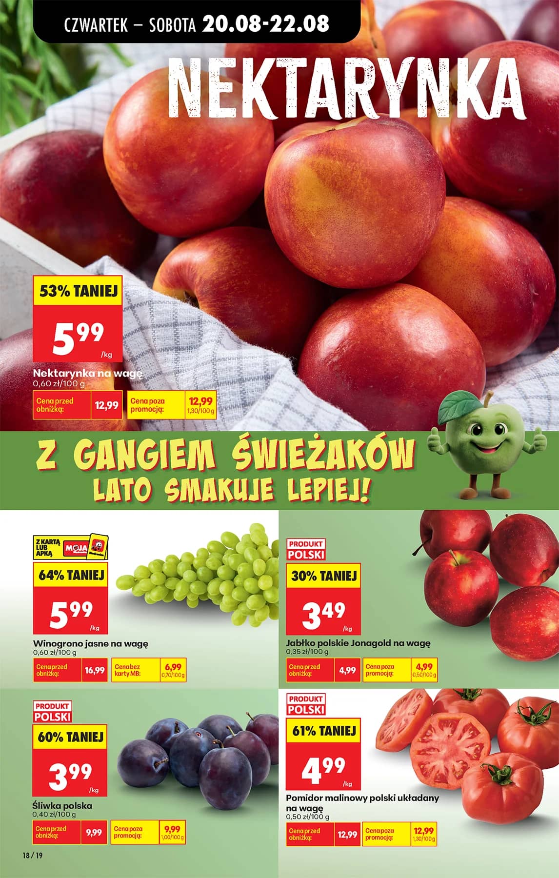 Biedronka - Codziennie niskie ceny P - oferta od 20.08 26 puslapis