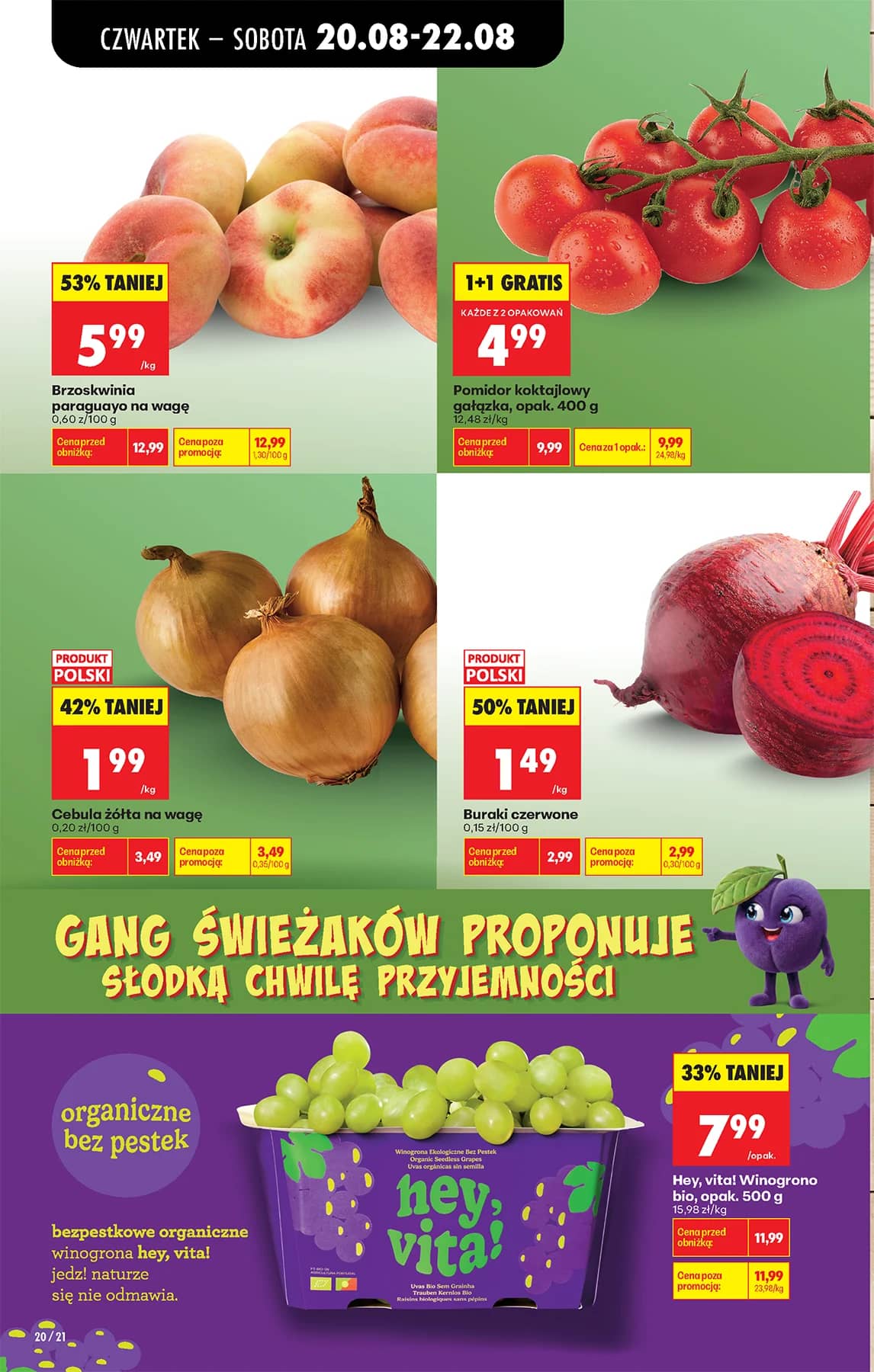 Biedronka - Codziennie niskie ceny P - oferta od 20.08 28 puslapis