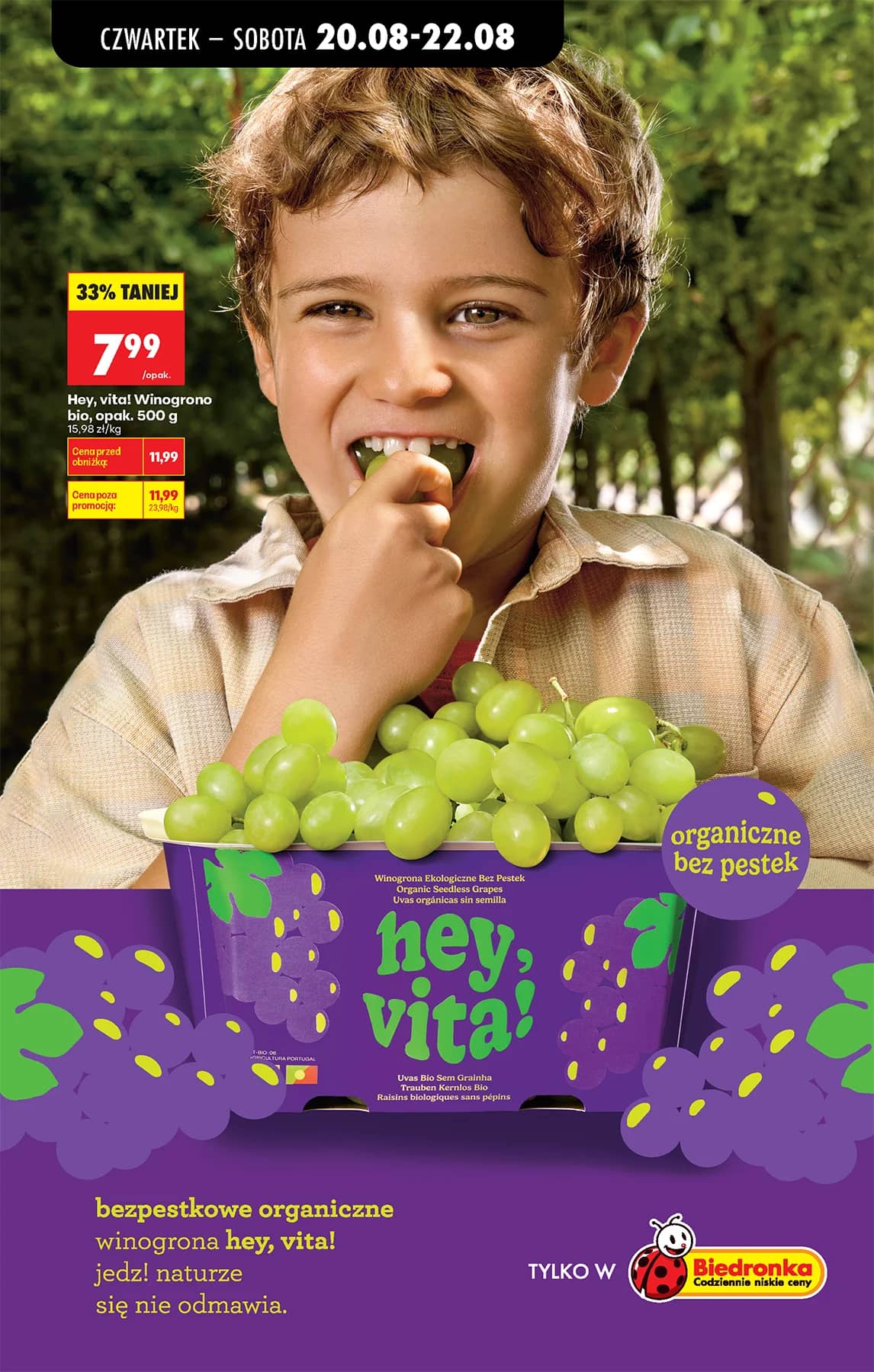 Biedronka - Codziennie niskie ceny P - oferta od 20.08 31 puslapis