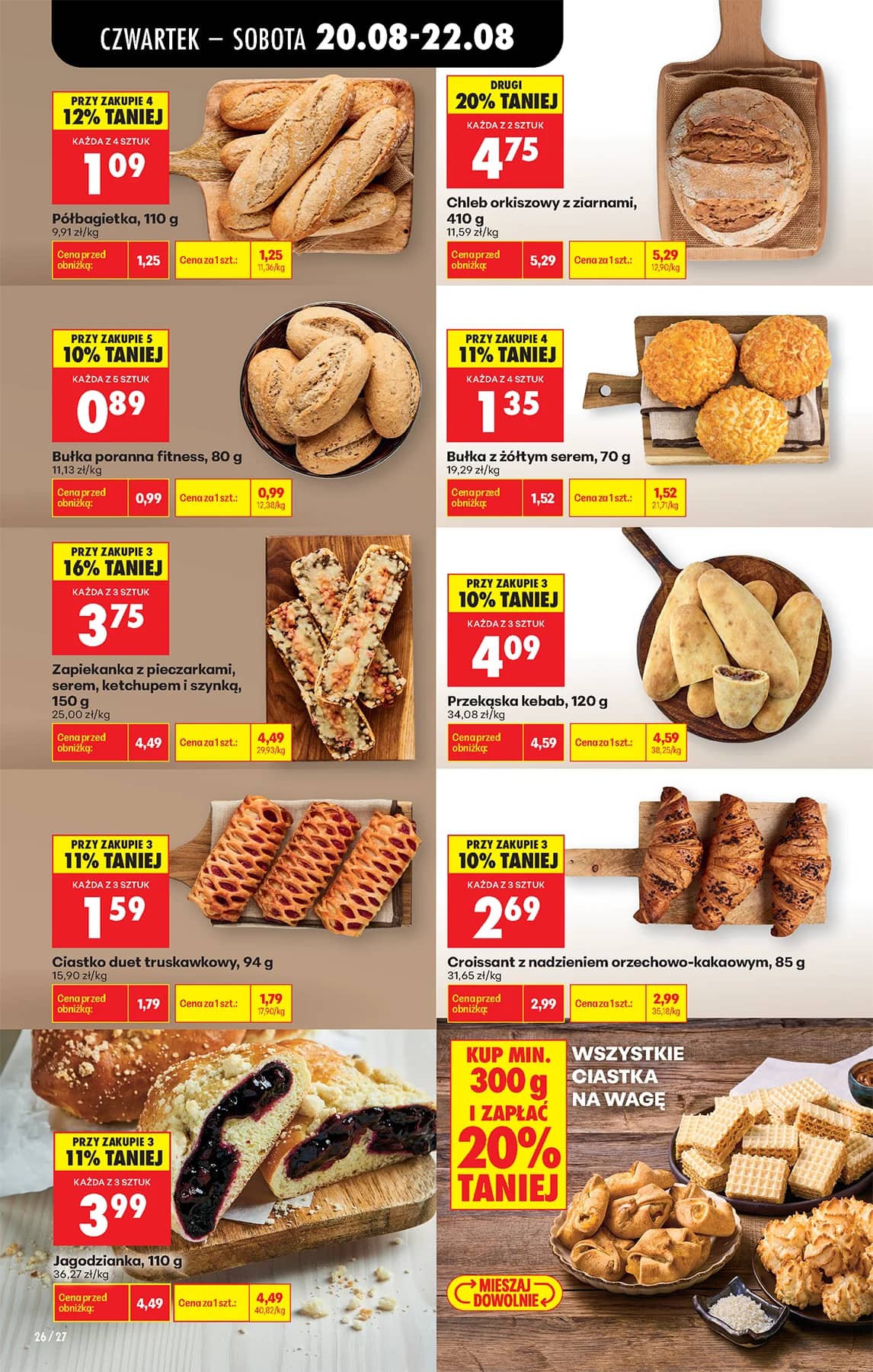 Biedronka - Codziennie niskie ceny P - oferta od 20.08 40 puslapis