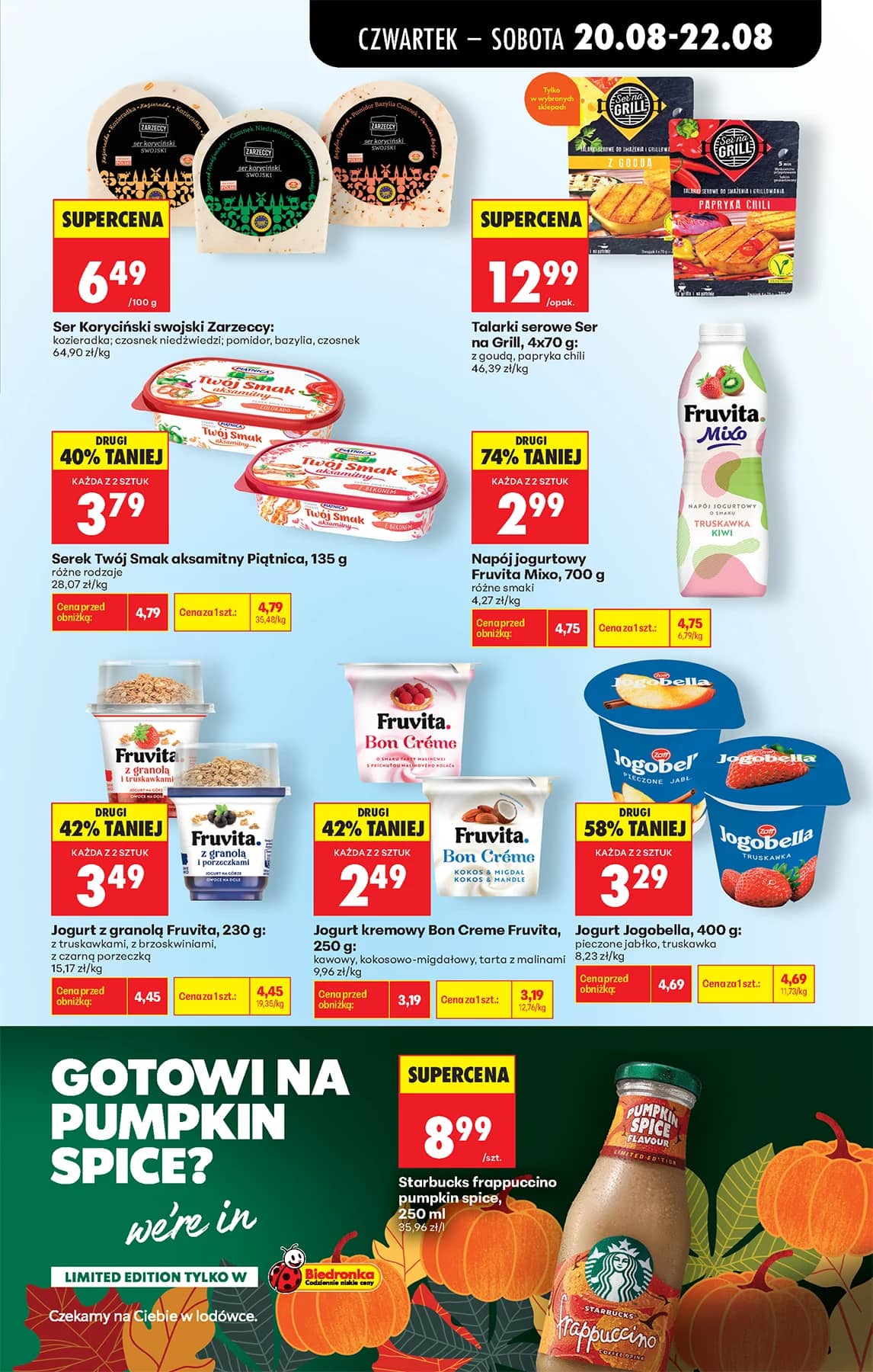 Biedronka - Codziennie niskie ceny P - oferta od 20.08 47 puslapis