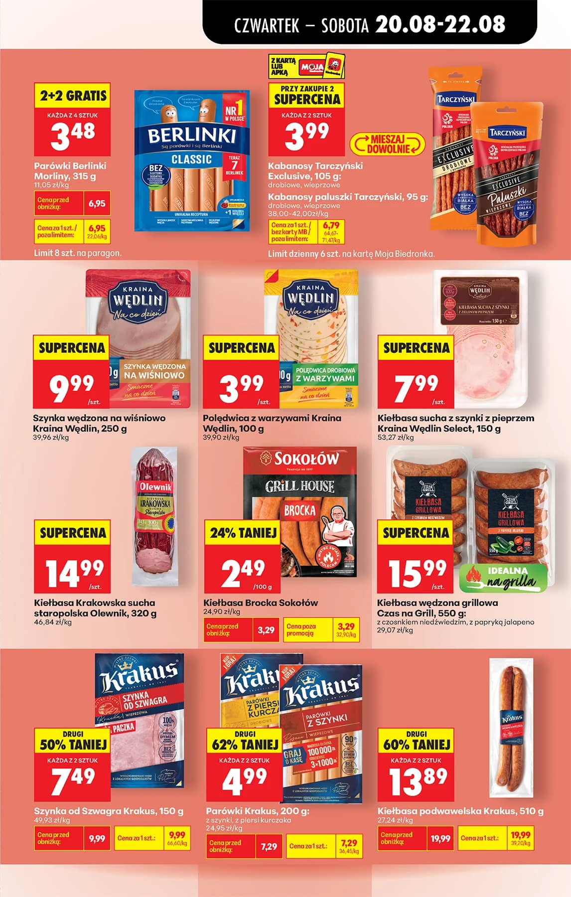 Biedronka - Codziennie niskie ceny P - oferta od 20.08 67 puslapis