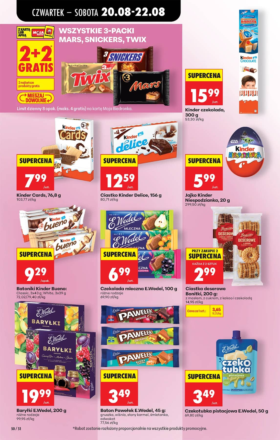 Biedronka - Codziennie niskie ceny P - oferta od 20.08 70 puslapis