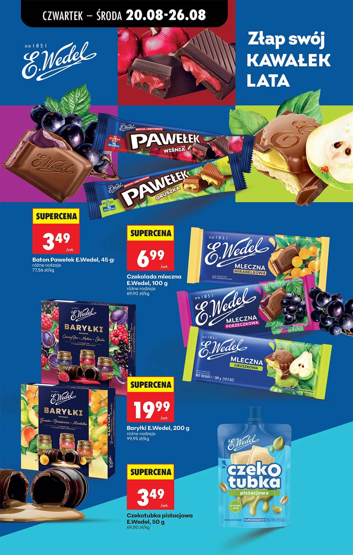 Biedronka - Codziennie niskie ceny P - oferta od 20.08 72 puslapis