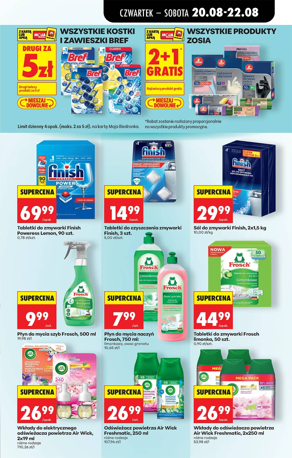 Biedronka - Codziennie niskie ceny P - oferta od 20.08 85 puslapis
