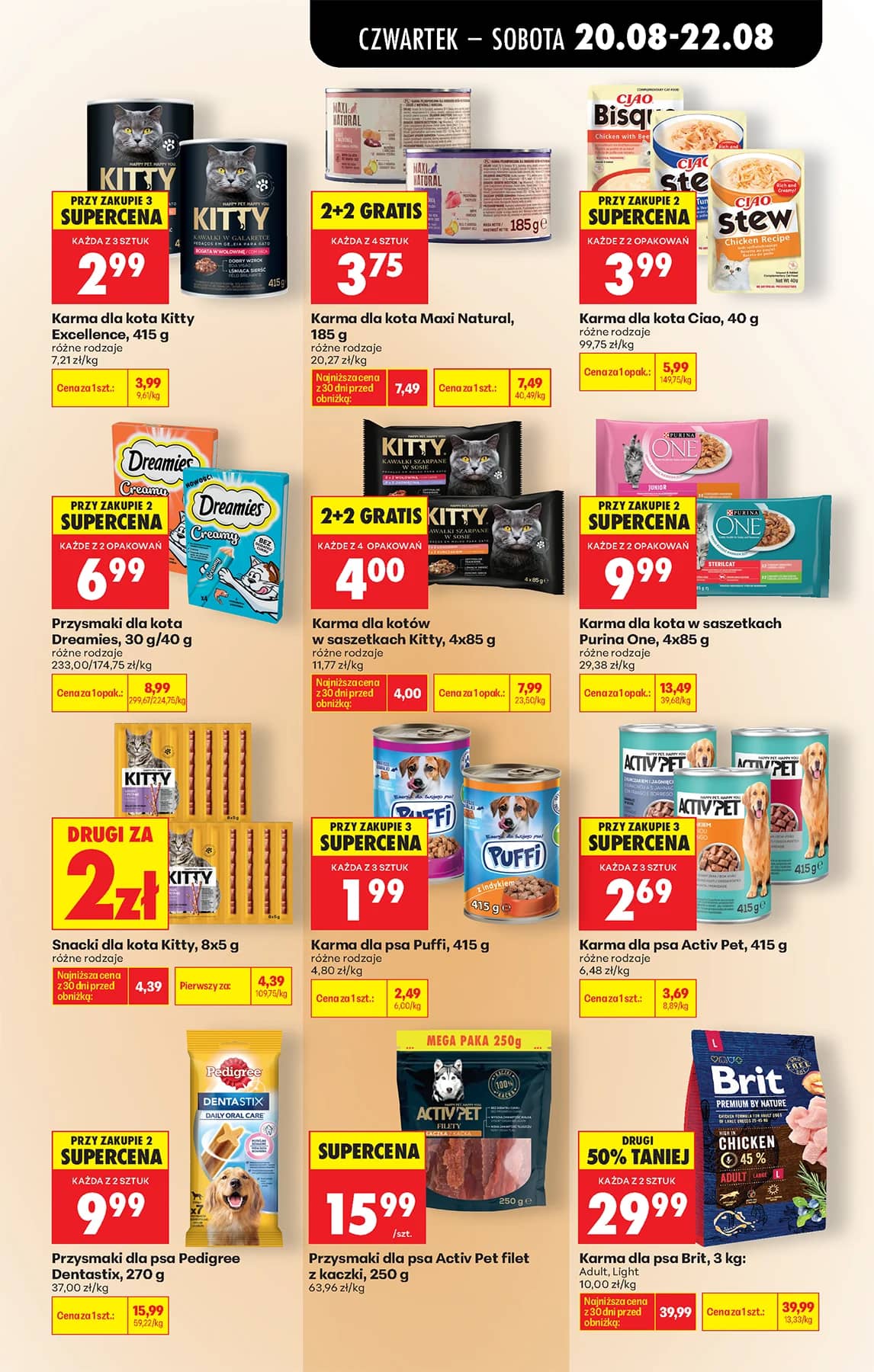 Biedronka - Codziennie niskie ceny P - oferta od 20.08 87 puslapis
