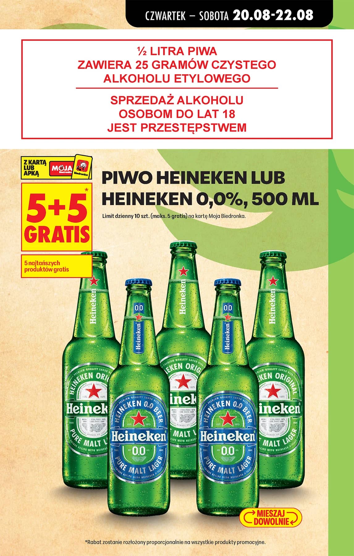 Biedronka - Codziennie niskie ceny P - oferta od 20.08 9 puslapis