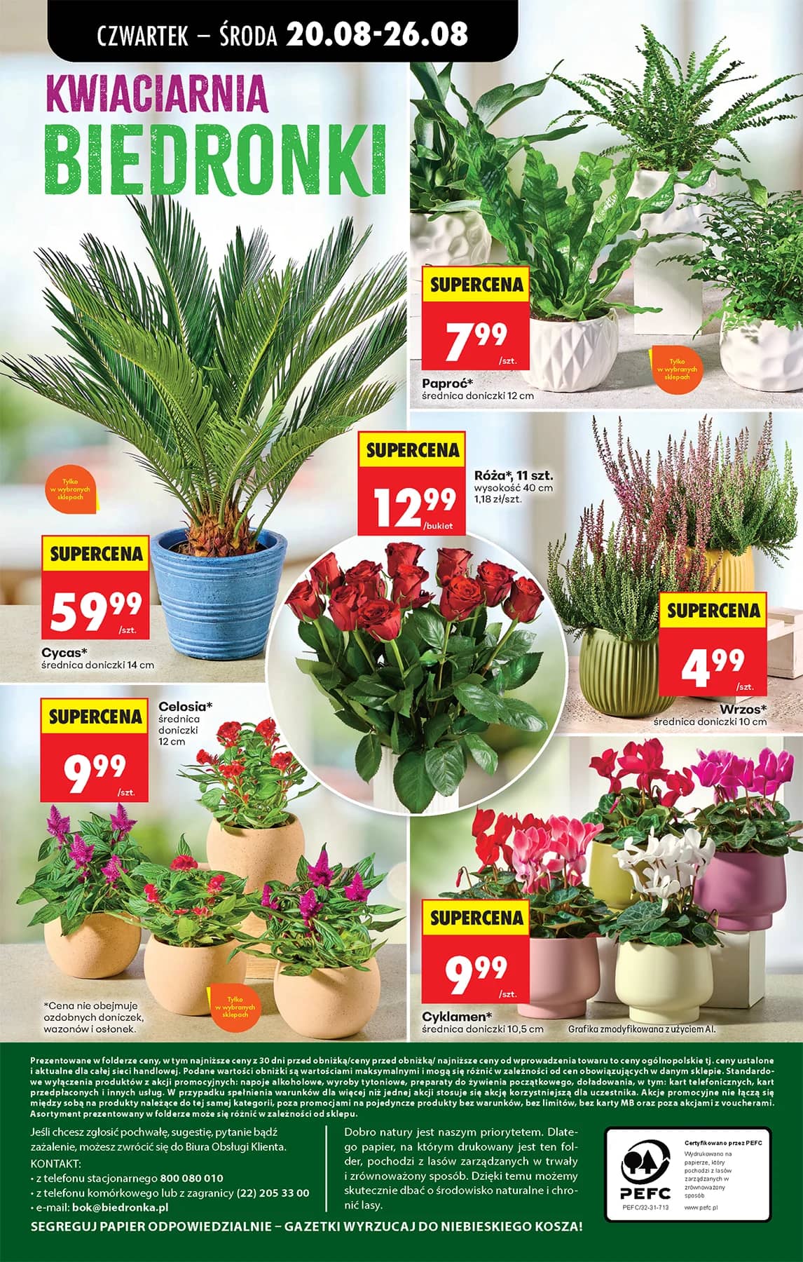 Biedronka - Codziennie niskie ceny P - oferta od 20.08 92 puslapis