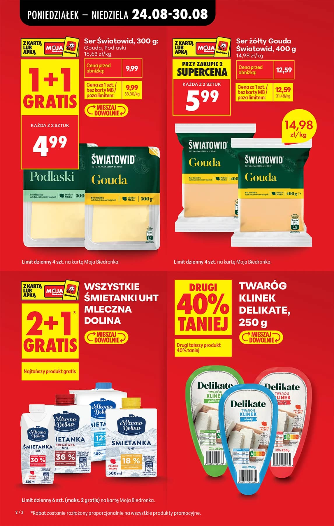 Biedronka - Codziennie niskie ceny P - oferta od 24.08 10 puslapis