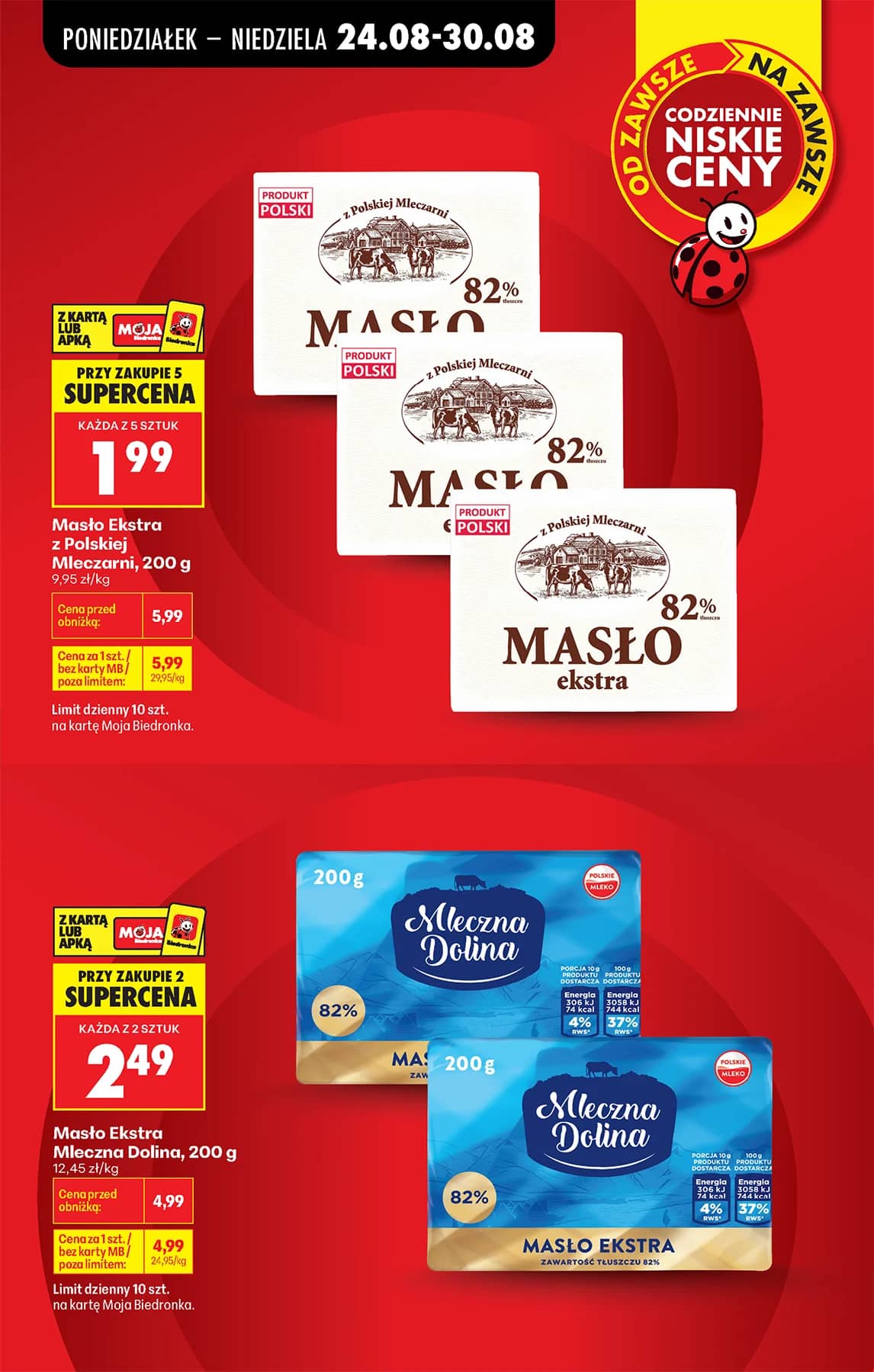 Biedronka - Codziennie niskie ceny P - oferta od 24.08 11 puslapis