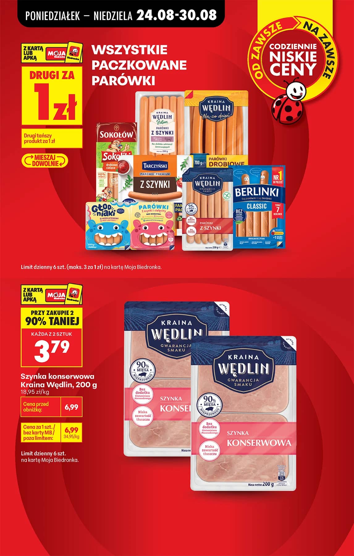 Biedronka - Codziennie niskie ceny P - oferta od 24.08 13 puslapis