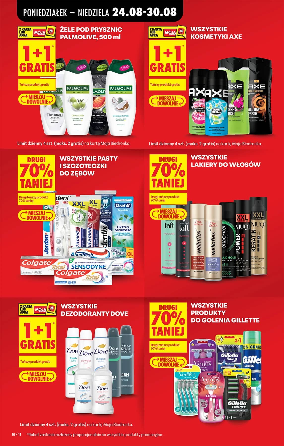 Biedronka - Codziennie niskie ceny P - oferta od 24.08 20 puslapis