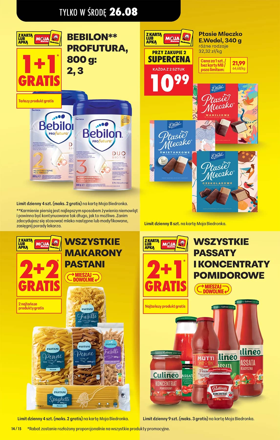 Biedronka - Codziennie niskie ceny P - oferta od 24.08 24 puslapis