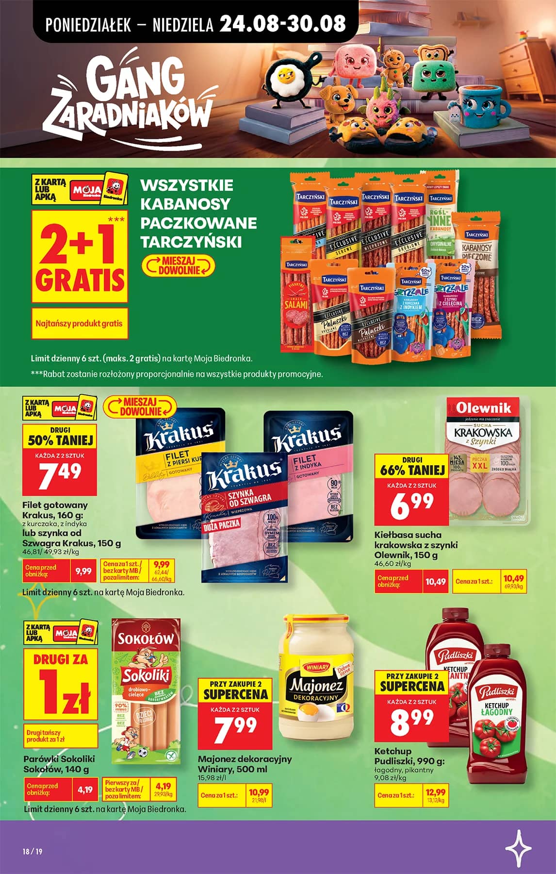 Biedronka - Codziennie niskie ceny P - oferta od 24.08 28 puslapis