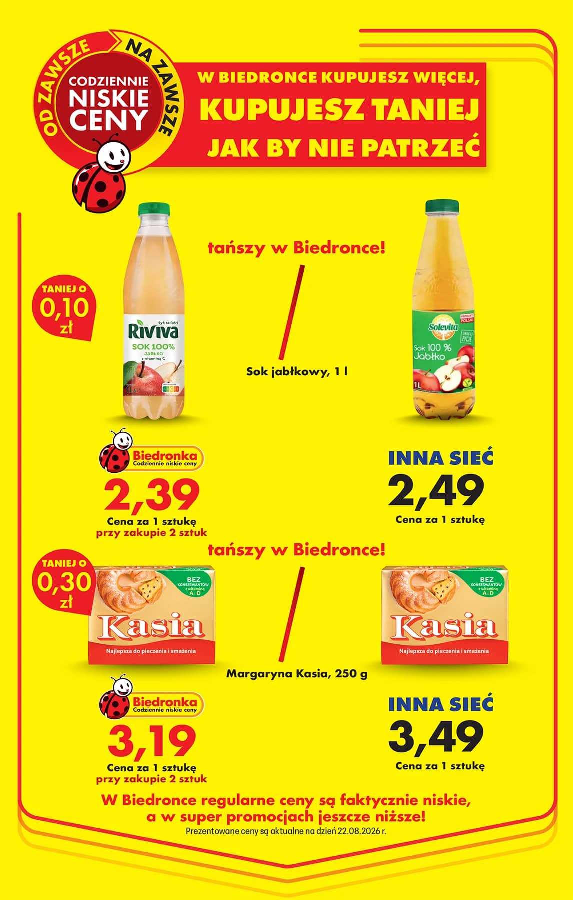 Biedronka - Codziennie niskie ceny P - oferta od 24.08 3 puslapis