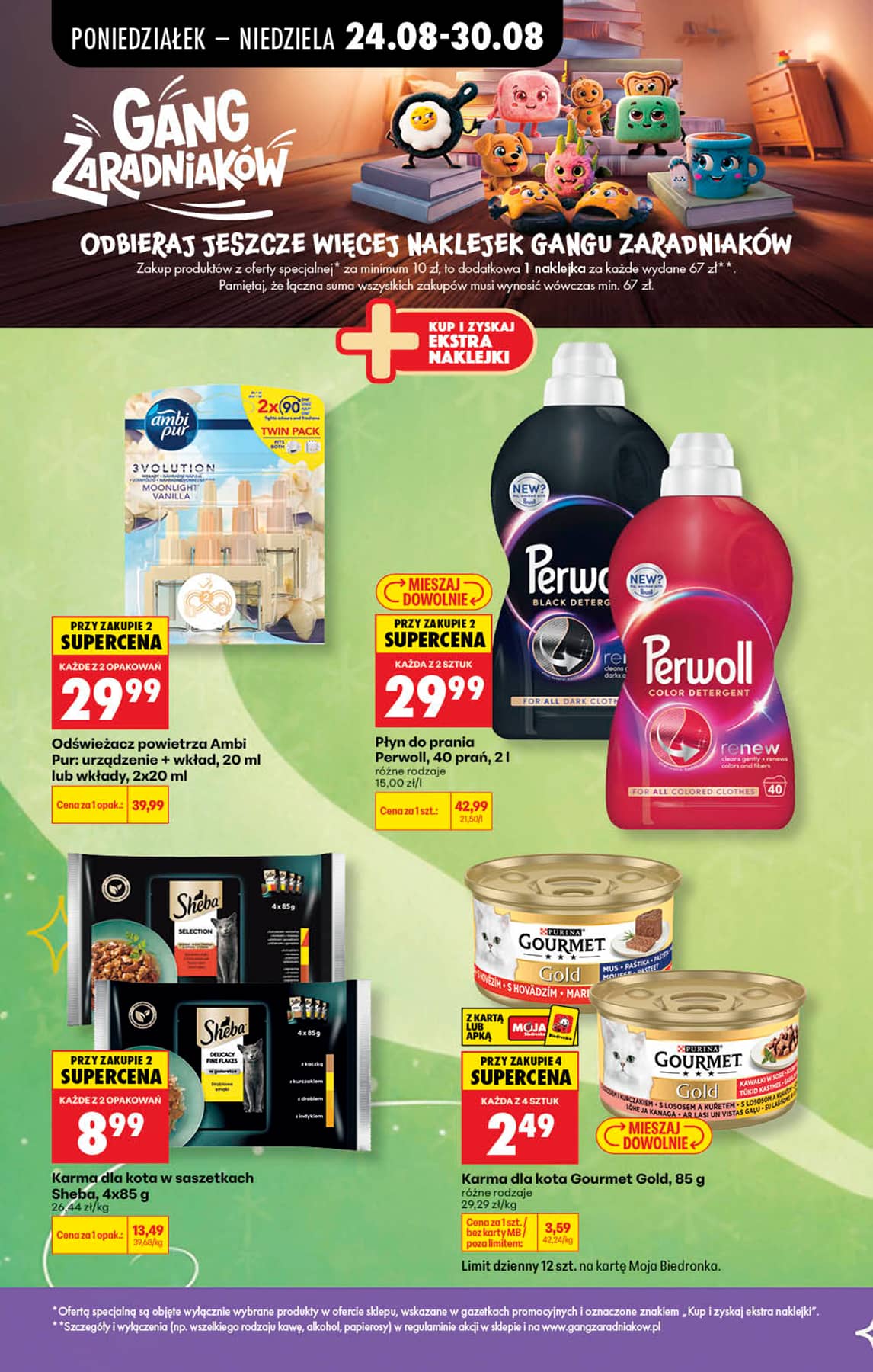 Biedronka - Codziennie niskie ceny P - oferta od 24.08 36 puslapis