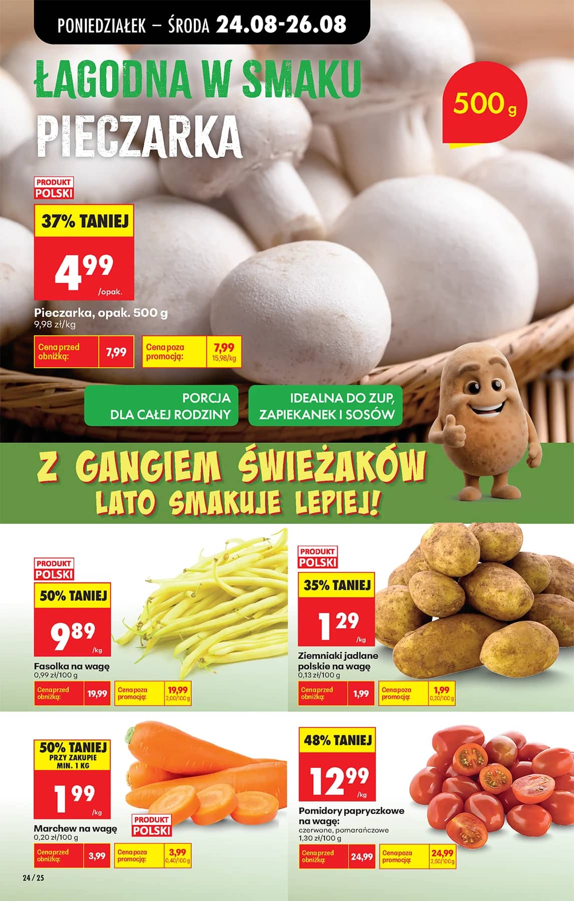 Biedronka - Codziennie niskie ceny P - oferta od 24.08 38 puslapis