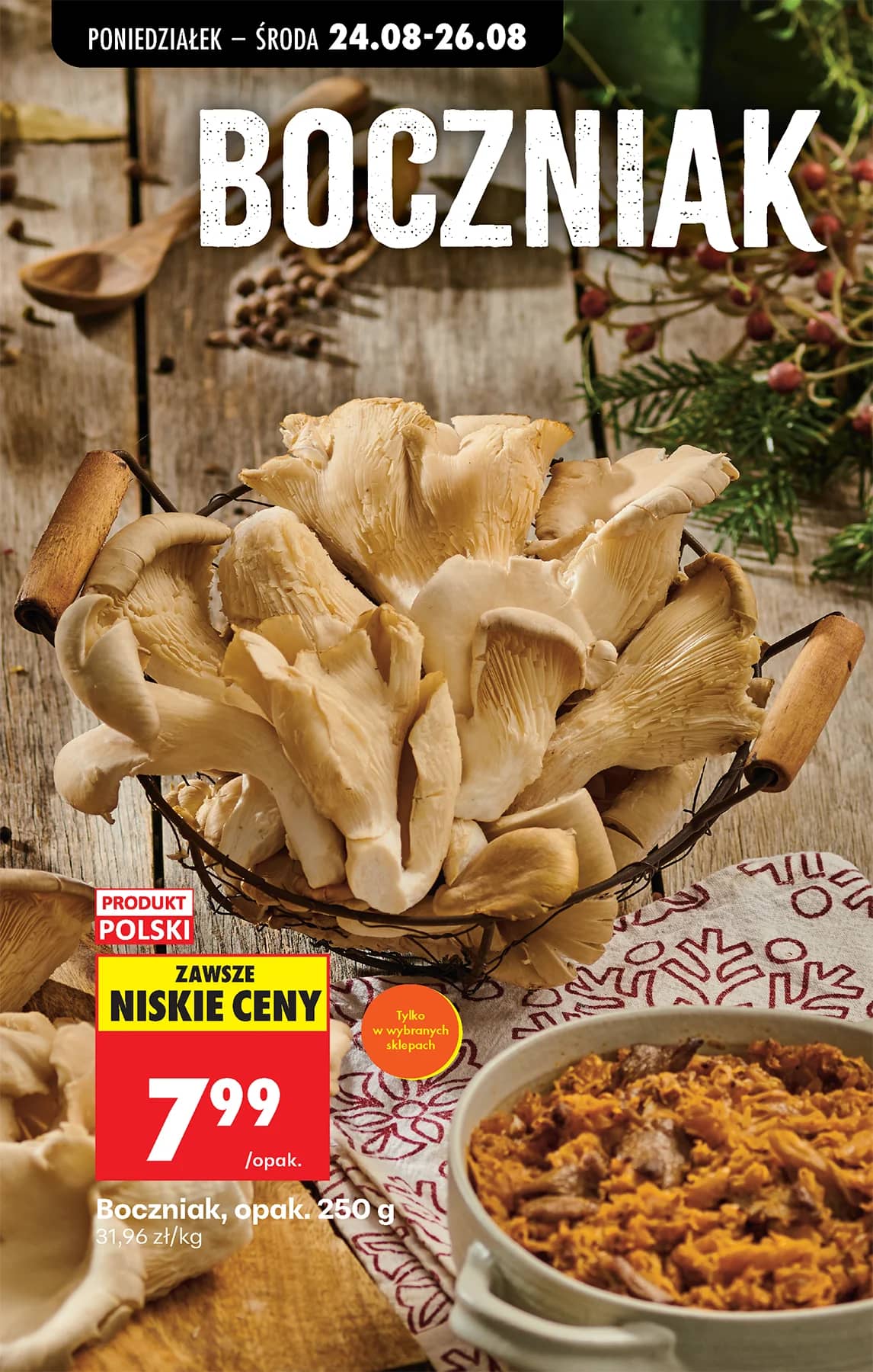Biedronka - Codziennie niskie ceny P - oferta od 24.08 43 puslapis