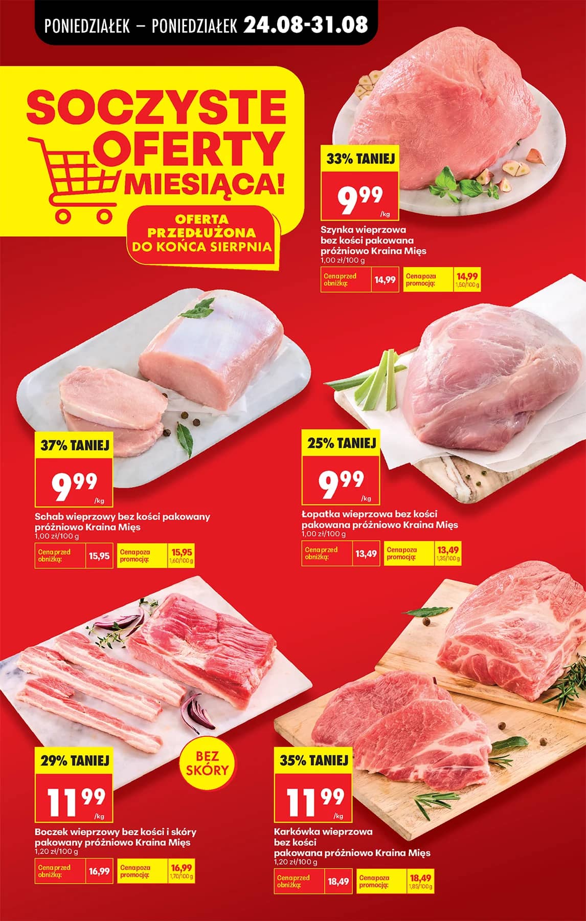 Biedronka - Codziennie niskie ceny P - oferta od 24.08 48 puslapis