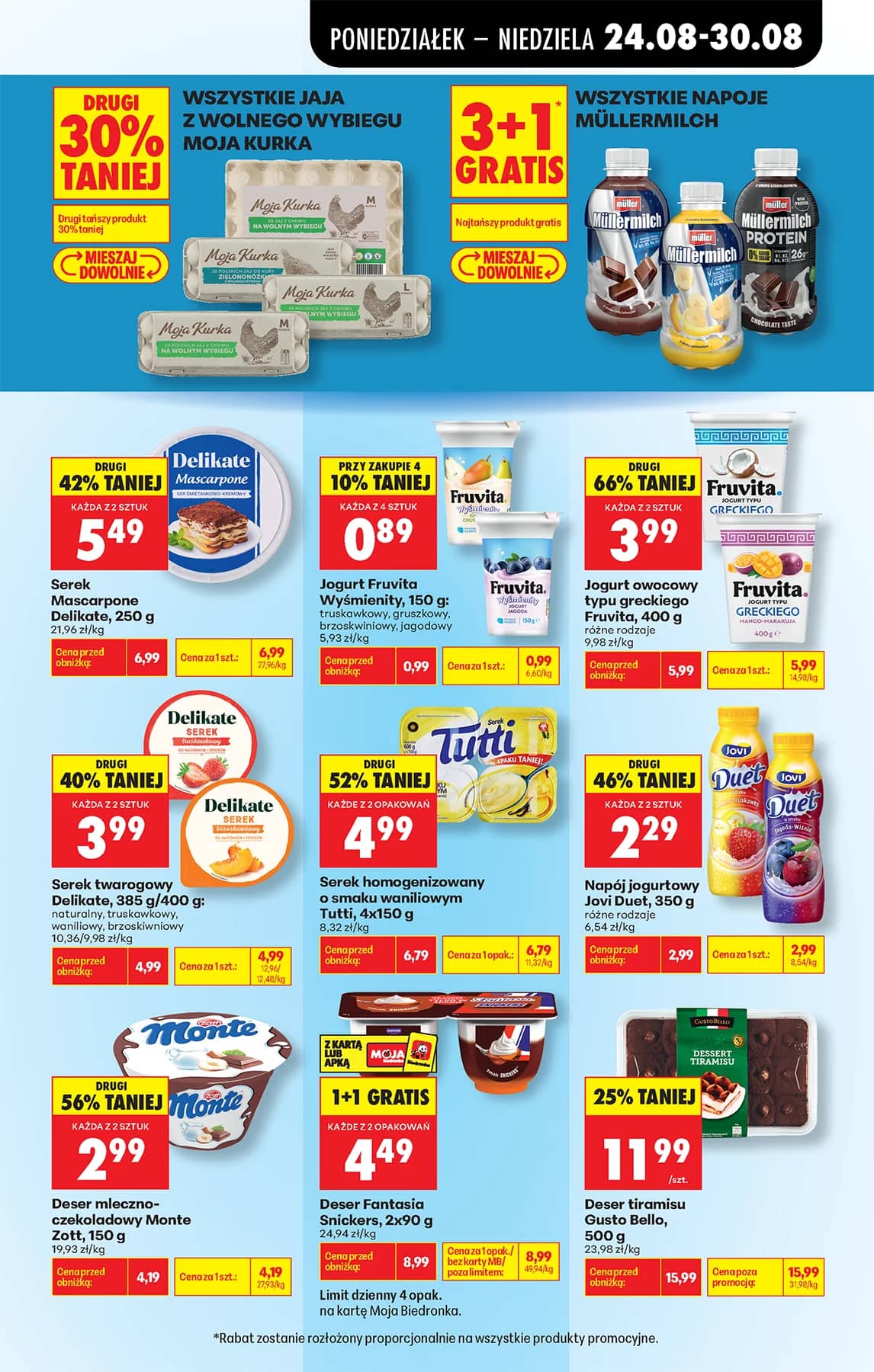 Biedronka - Codziennie niskie ceny P - oferta od 24.08 59 puslapis