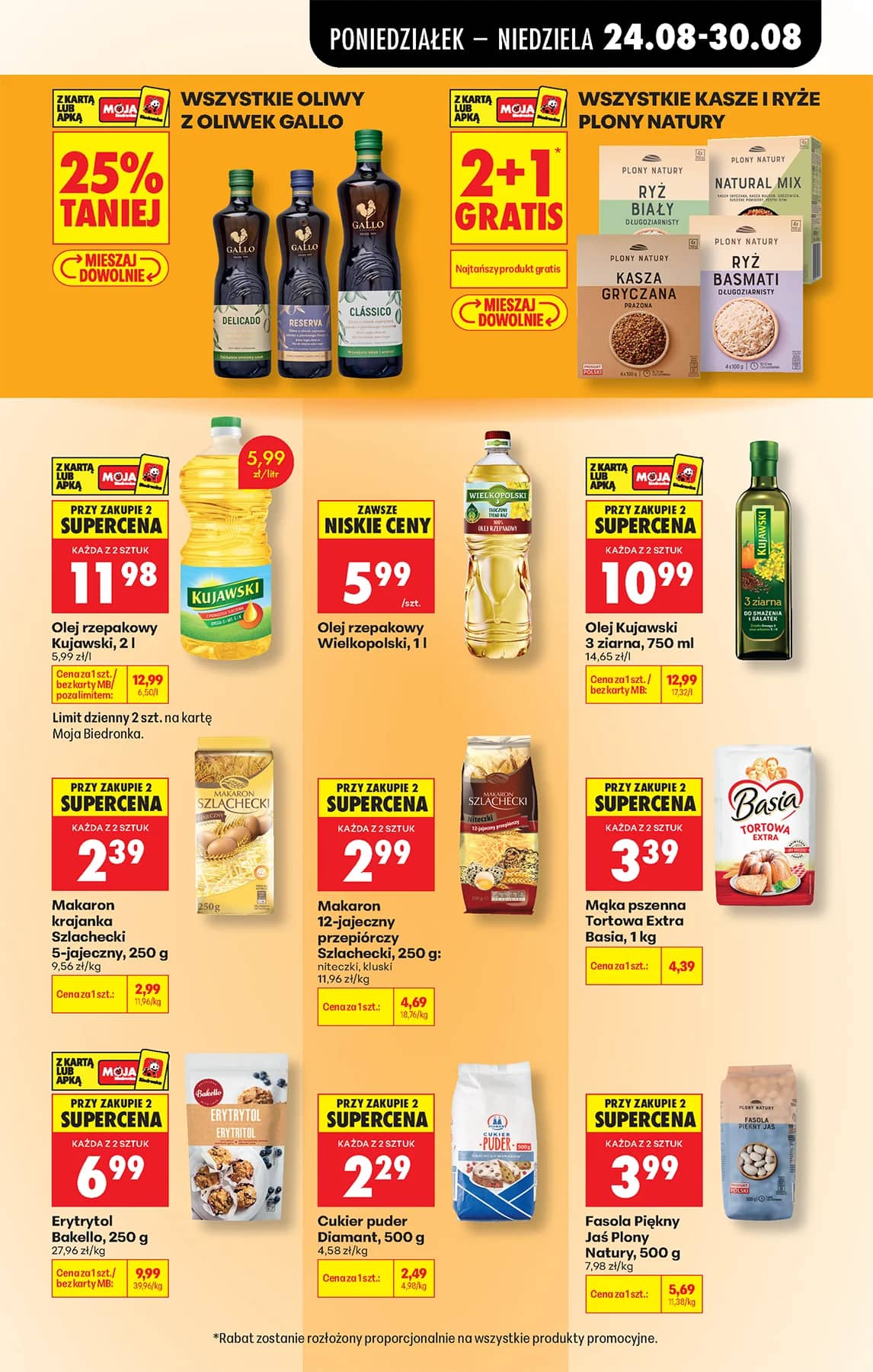 Biedronka - Codziennie niskie ceny P - oferta od 24.08 67 puslapis