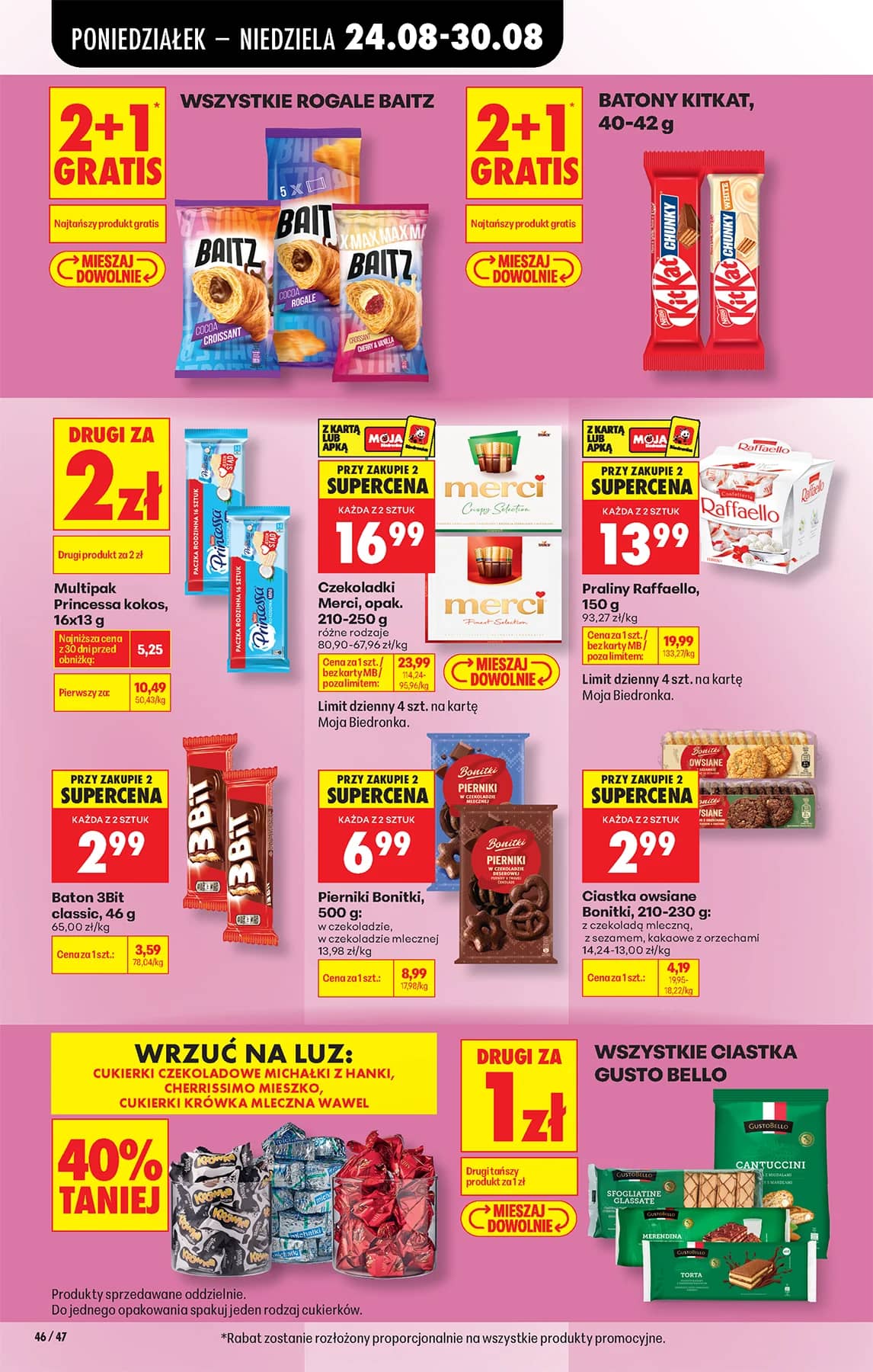Biedronka - Codziennie niskie ceny P - oferta od 24.08 72 puslapis