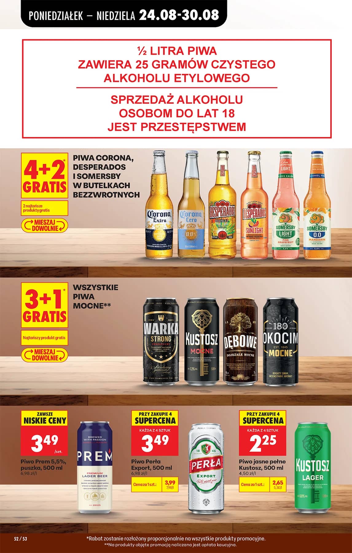 Biedronka - Codziennie niskie ceny P - oferta od 24.08 82 puslapis