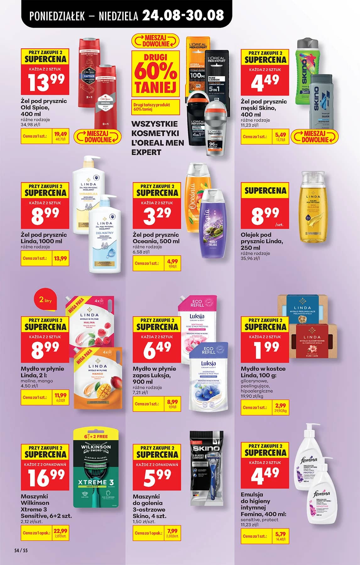 Biedronka - Codziennie niskie ceny P - oferta od 24.08 86 puslapis