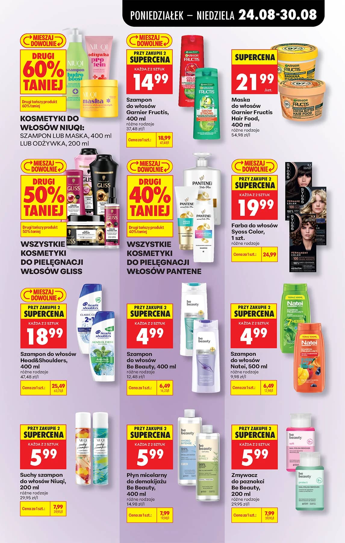 Biedronka - Codziennie niskie ceny P - oferta od 24.08 87 puslapis