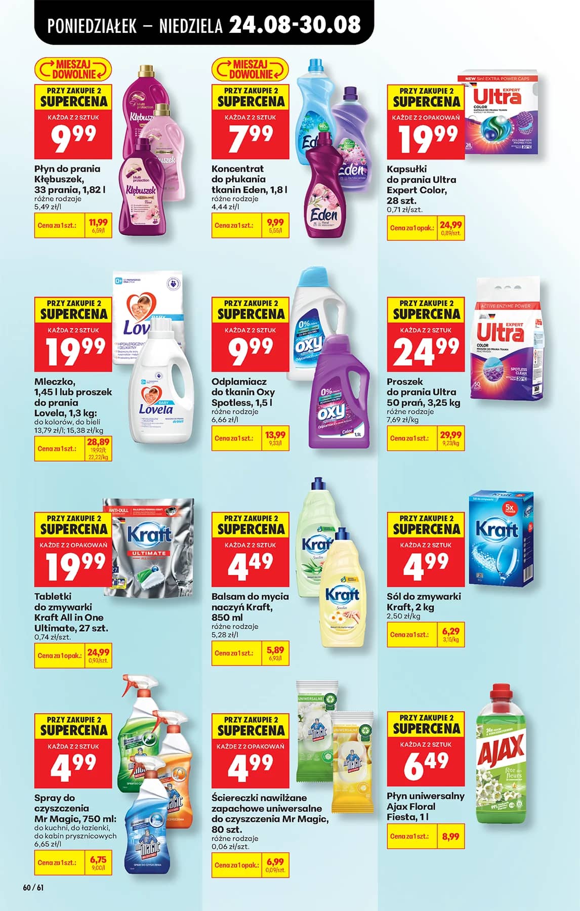 Biedronka - Codziennie niskie ceny P - oferta od 24.08 92 puslapis