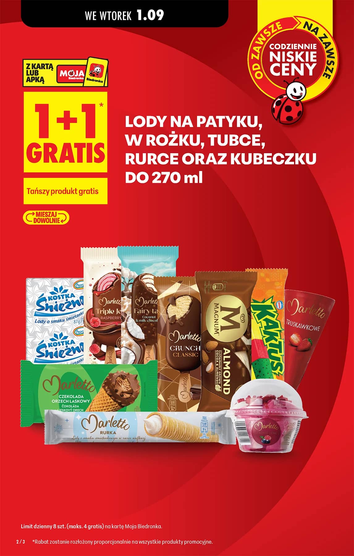 Biedronka - Codziennie niskie ceny P - oferta od 01.09 2 puslapis