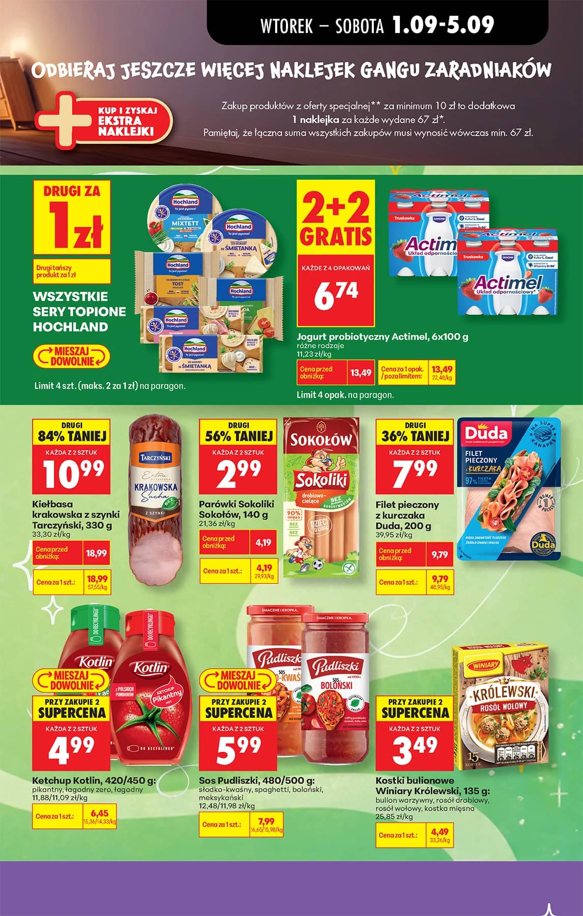 Biedronka - Codziennie niskie ceny P - oferta od 01.09 21 puslapis