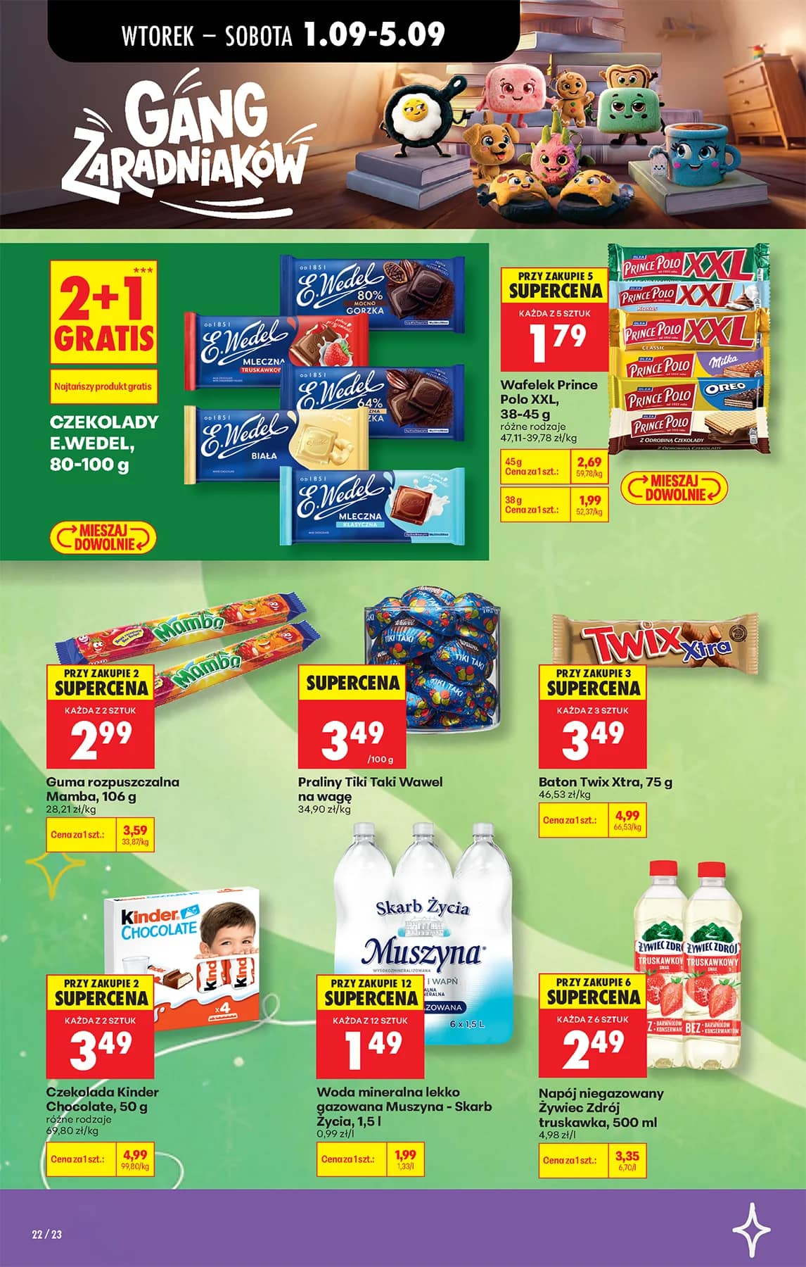 Biedronka - Codziennie niskie ceny P - oferta od 01.09 24 puslapis