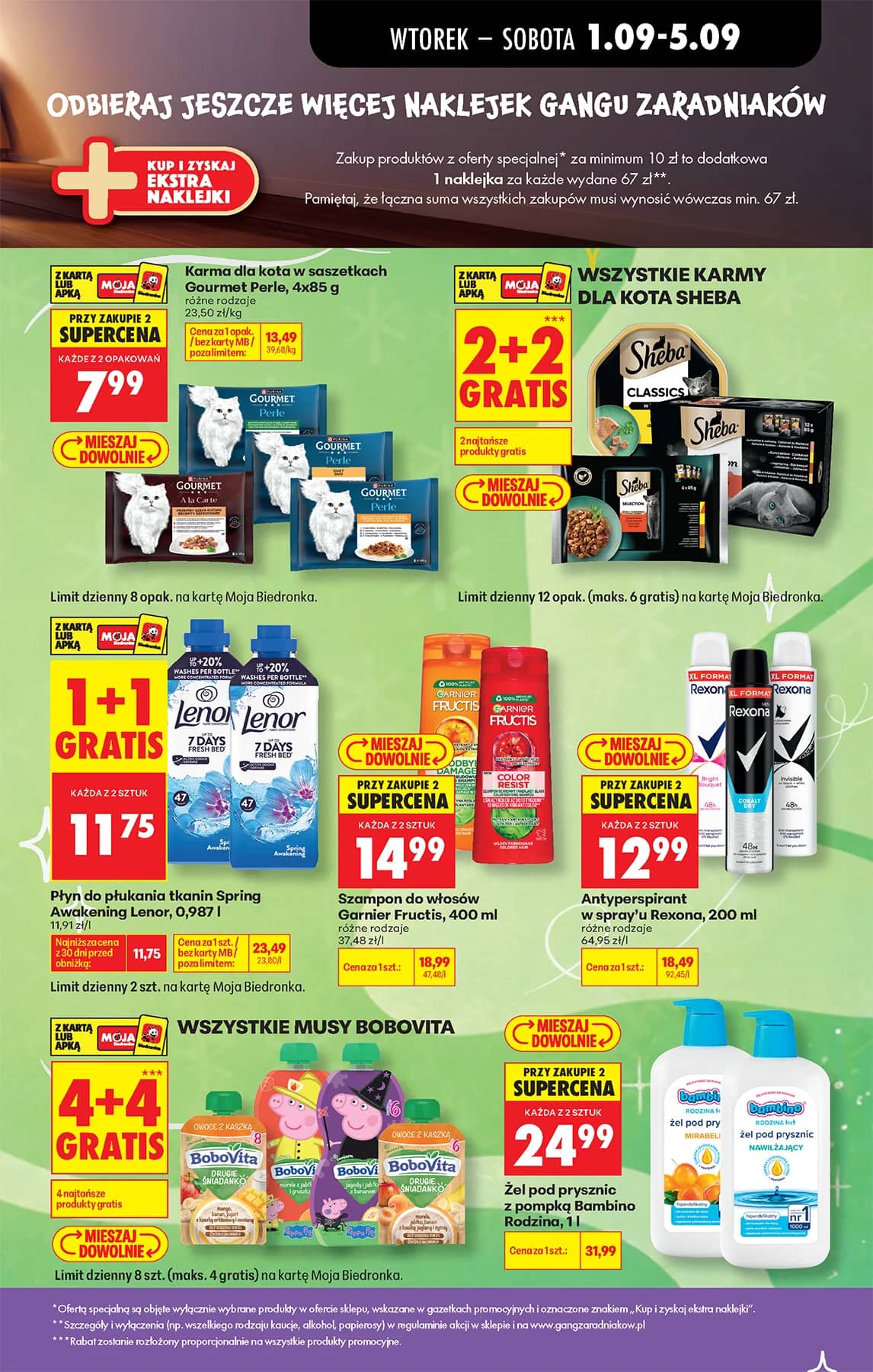 Biedronka - Codziennie niskie ceny P - oferta od 01.09 25 puslapis