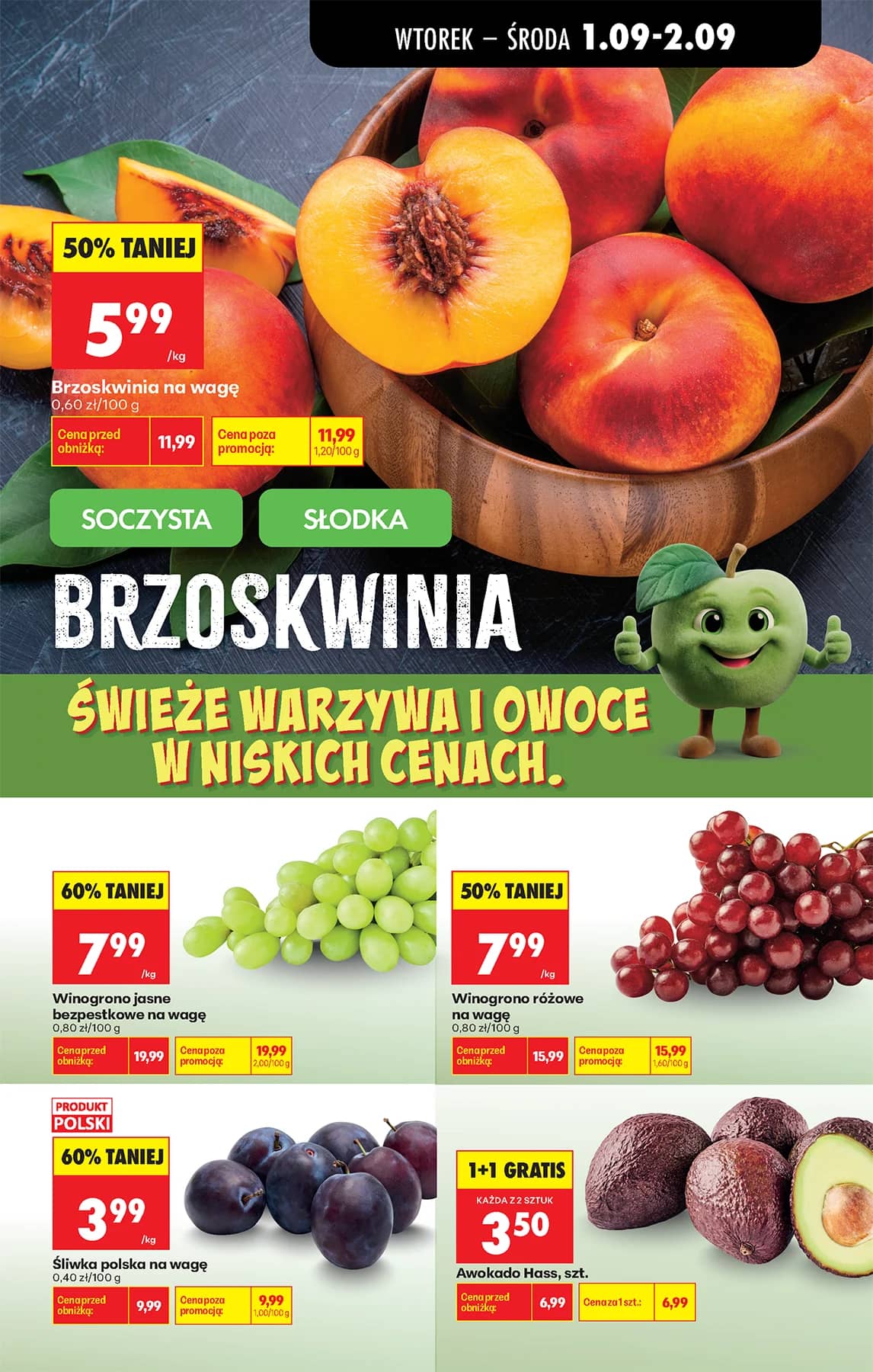 Biedronka - Codziennie niskie ceny P - oferta od 01.09 31 puslapis