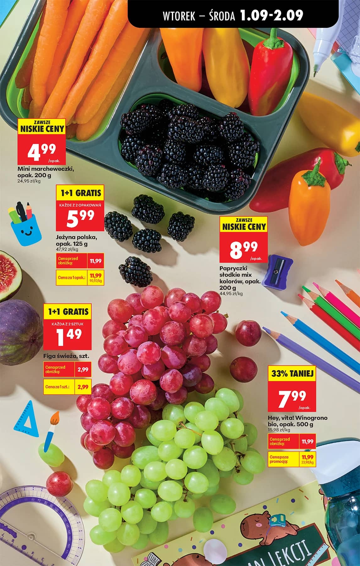 Biedronka - Codziennie niskie ceny P - oferta od 01.09 33 puslapis