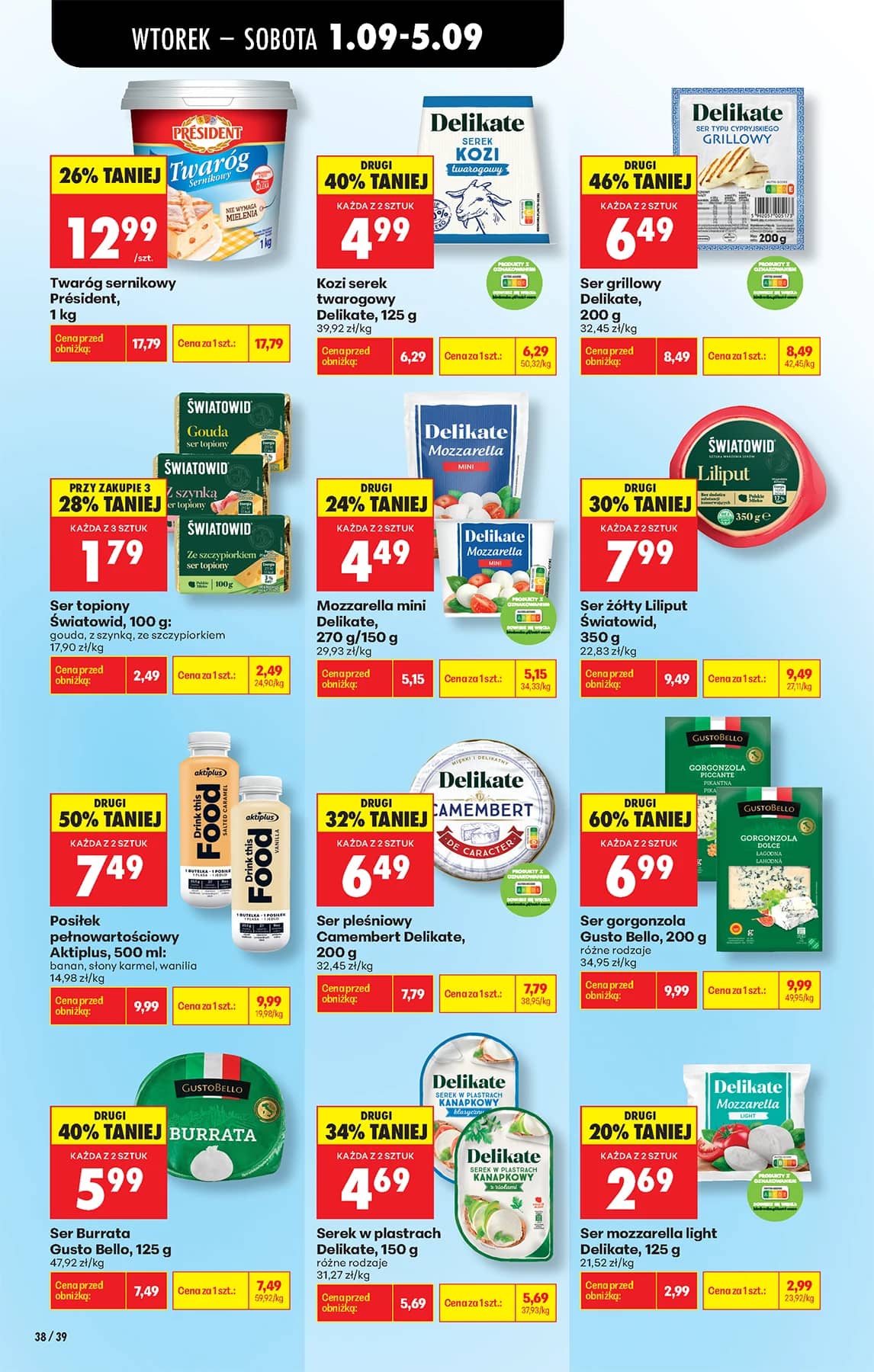 Biedronka - Codziennie niskie ceny P - oferta od 01.09 50 puslapis