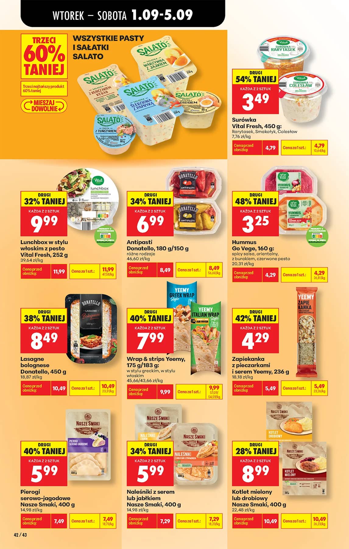 Biedronka - Codziennie niskie ceny P - oferta od 01.09 54 puslapis